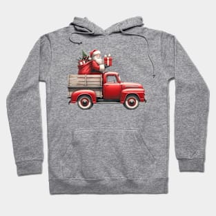 Santa Delivering Gifts Hoodie